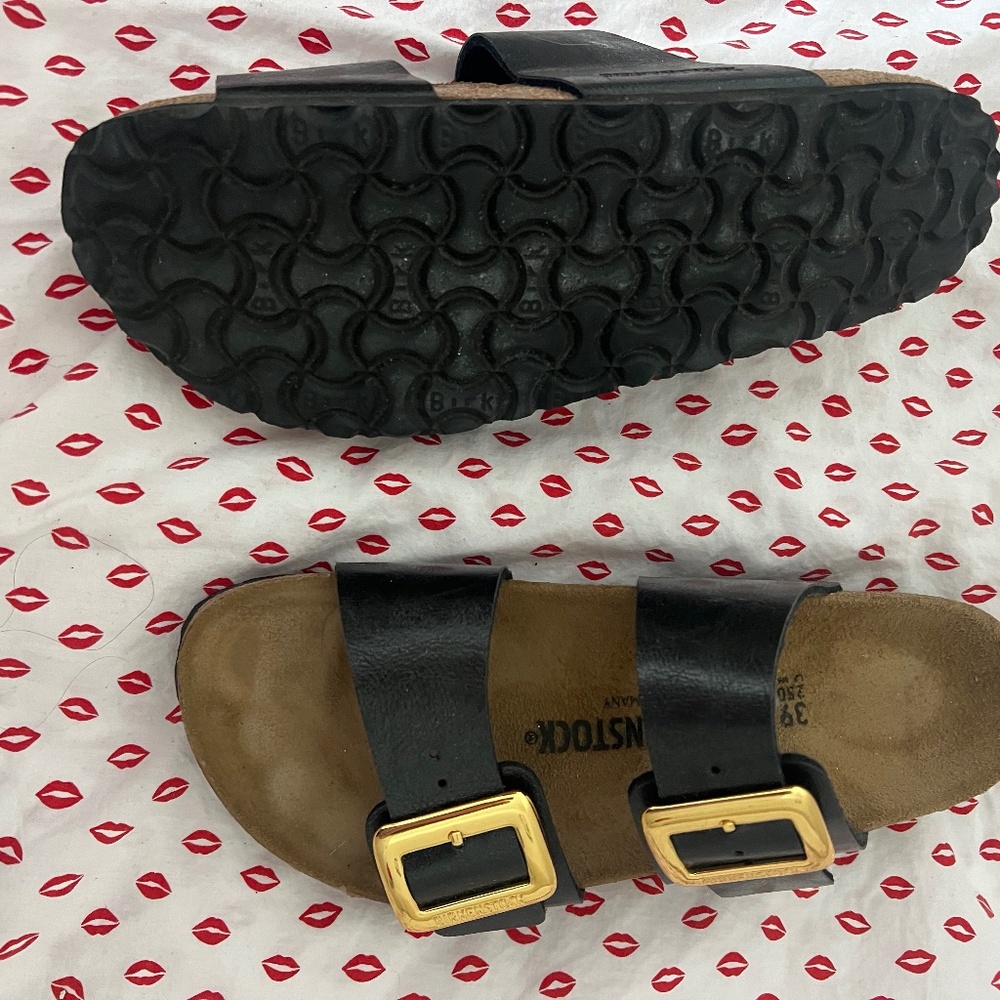Black Birkenstocks